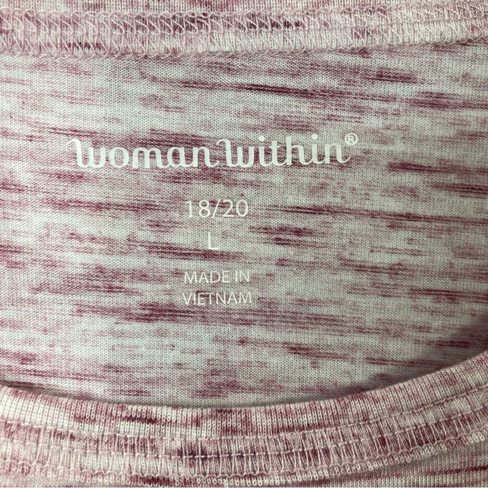✨ Woman Within Soft Everyday Tee – Comfy & Easy Style 💗✨ - Picture 6 of 11